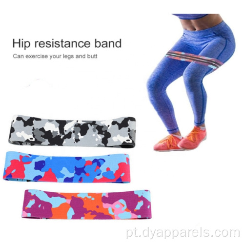 Bandas de loop de resistência para treino de fitness yoga agachamento